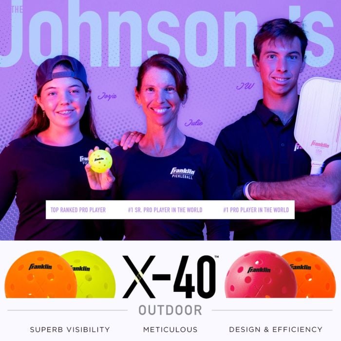 FRANKLIN X-40 Outdoor Pickleballs