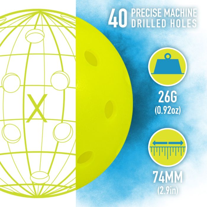 FRANKLIN X-40 Outdoor Pickleballs