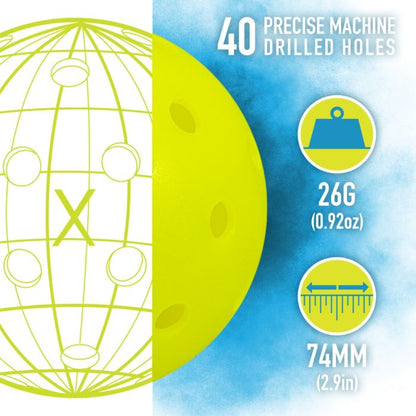 FRANKLIN X-40 Outdoor Pickleballs